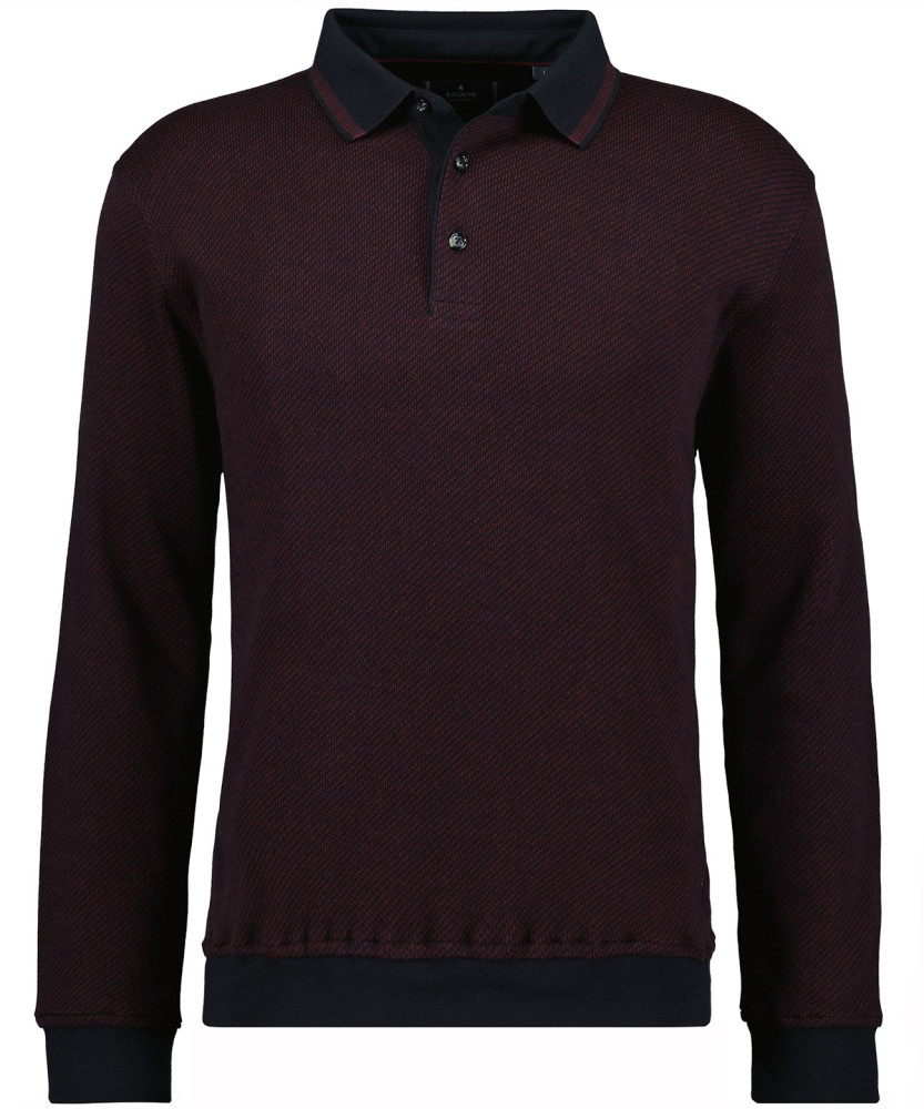 Polo-Pullover Jacquard