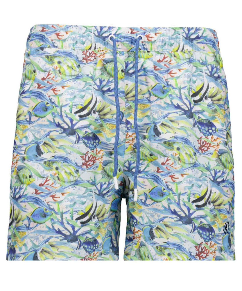 Badeshorts mit Alloverprint