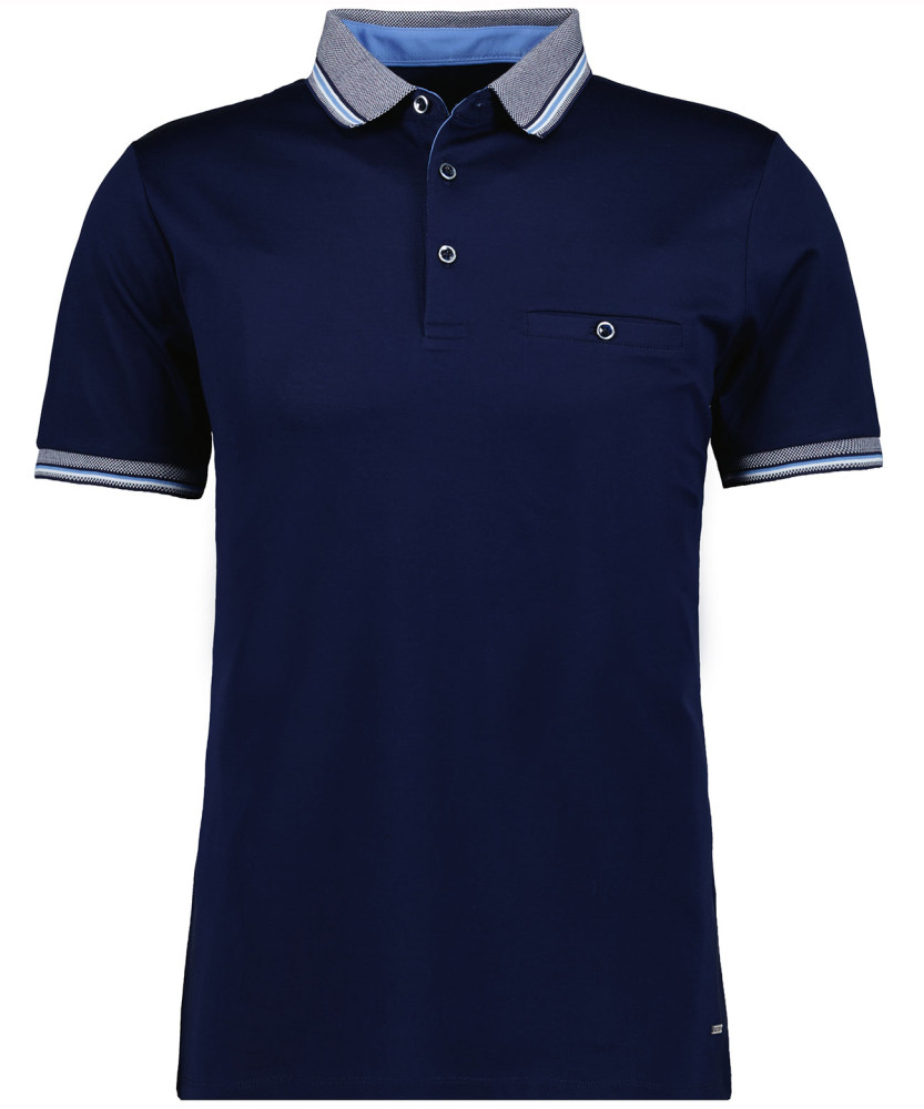 damen poloshirt mit brusttasche
