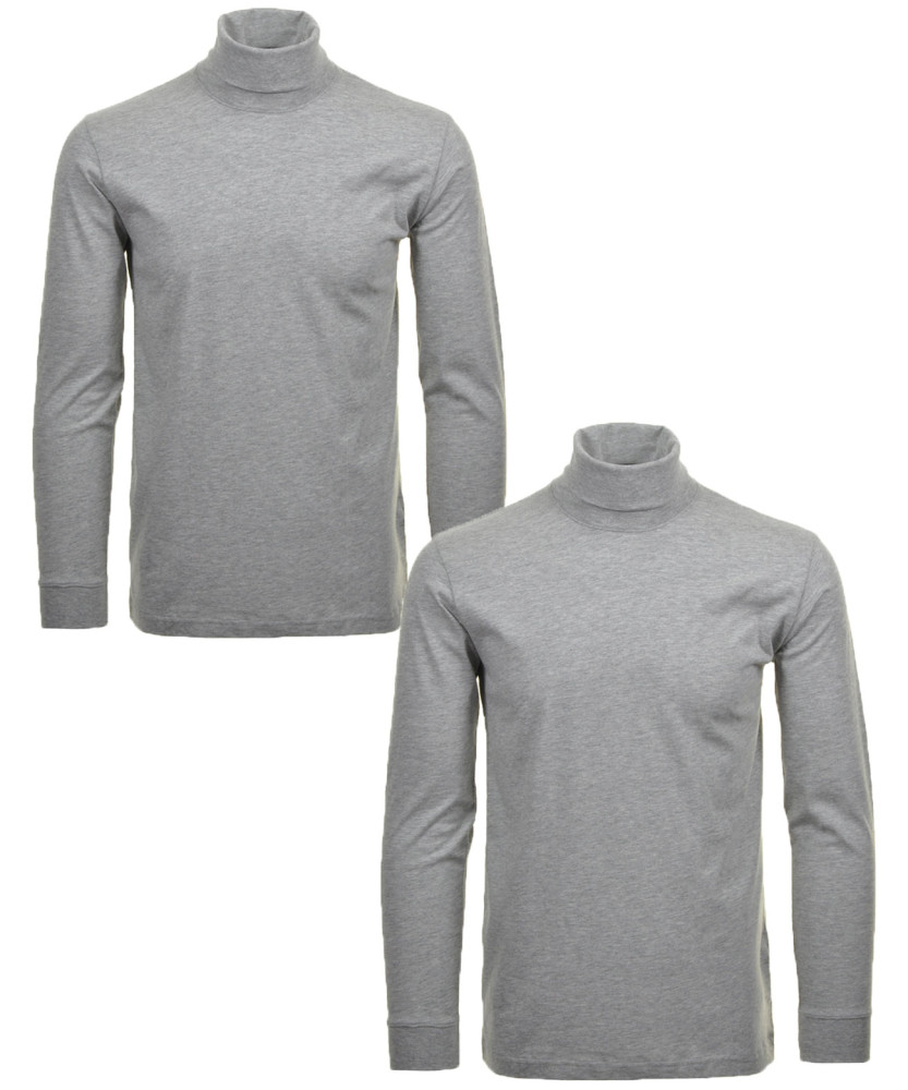 T-Shirt roll neck Basic, twinpack
