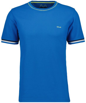 T-Shirt mit Brust-Stickerei
