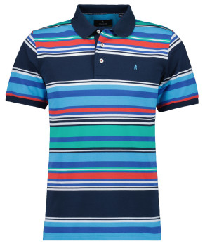 Polo multicolour stripe