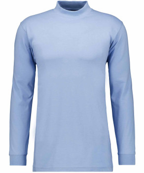 Stehkragenshirt langarm