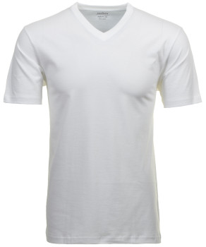 2 T-shirts in doublepack with V-neck