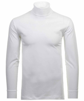 Basic Rollkragenshirt langarm