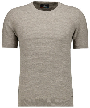 Strick-Pullover Kurzarm, Rundhals