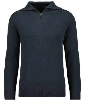 TALL: Strickpullover mit Troyer-Kragen
