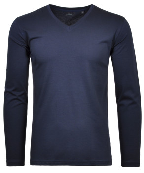 Langarm-Shirt V-Neck