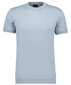 Pima T-Shirt Rundhals mit Bündchen