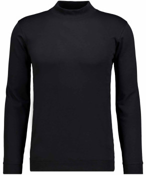 T-Shirt long sleeve with stand up collar and cuff