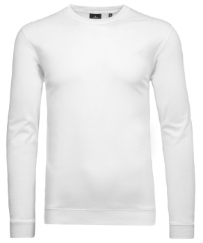 Round neck long sleeve with bottom rib