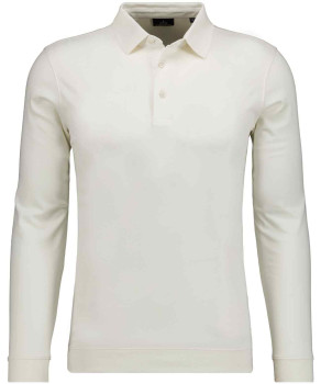 Pima-Poloshirt long sleeve with waistband