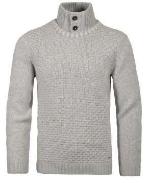 RAGMAN Strick Pullover mit Stehkragen RAGMAN Strick Pullover mit Stehkragen