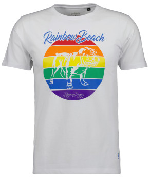 T-Shirt "Beach", Rundhals