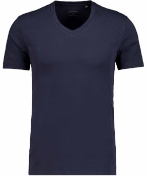 T-shirt V-neck solid, body fit