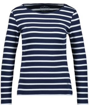 T-Shirt with boat neckline