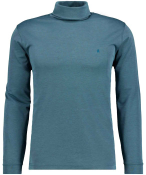 Sofknit shirt with roll neck