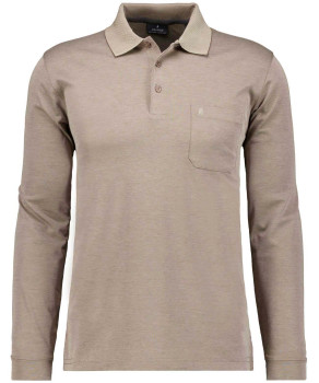 LONG & TALL Poloshirt Soft Knit longsleeve