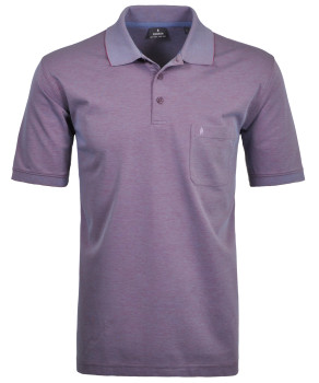 Softknit-Polo mit Brusttasche, kurzarm