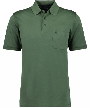 LONG & TALL Poloshirt softknit with chest pocket, short sleeve