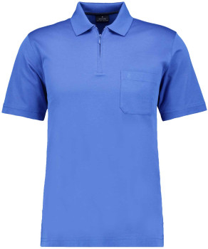 Softknit-Poloshirt mit Zip