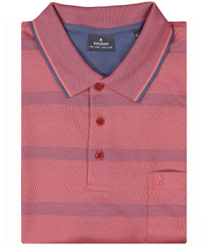 Streifen-Polo Jacquard