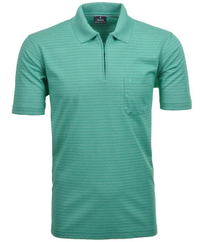 Softknit-Polo fineliner mit RV