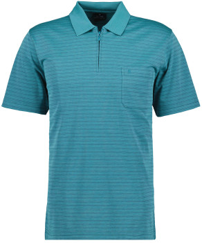 Softknit-Polo fineliner mit RV