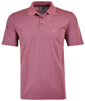 Softknit-Polo fein gestreift