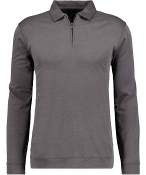 Softknit-Polo mit Zip, Velvet Touch