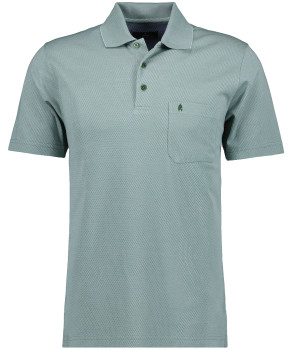 LONG & TALL Softknit-Polo "Fischernetz"