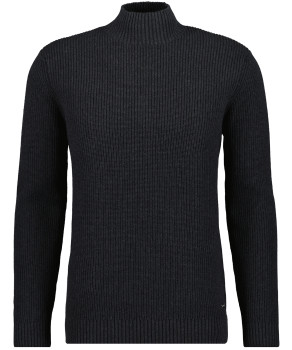 Rippenstrick-Pullover, Baumwolle/Kaschmir
