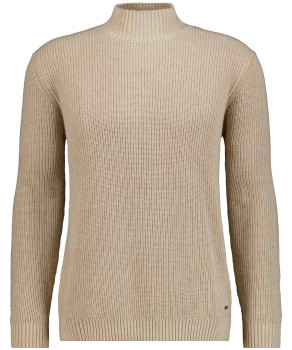 Rippenstrick-Pullover, Baumwolle/Kaschmir