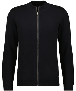 Cardigan mit feiner Struktur, Baumwolle/Kaschmir