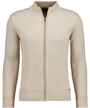 Strick-Cardigan mit Reissverschluss