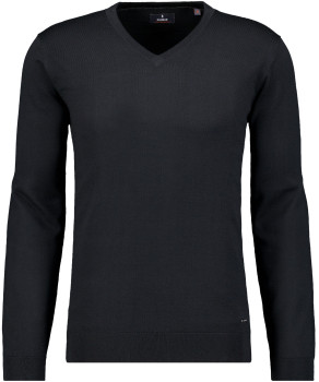 Merino-Strickpullover, V-Ausschnitt