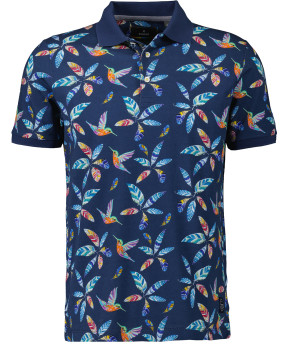 Polo with colibri print, viva la vida