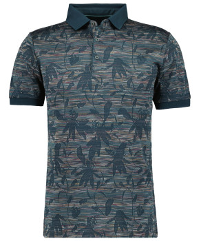 Mercerisized Poloshirt "Jaquard"