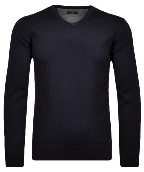 Merino-Pullover V-Ausschnitt