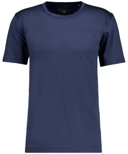 Mercerisiertes T-Shirt mit Rundhals 