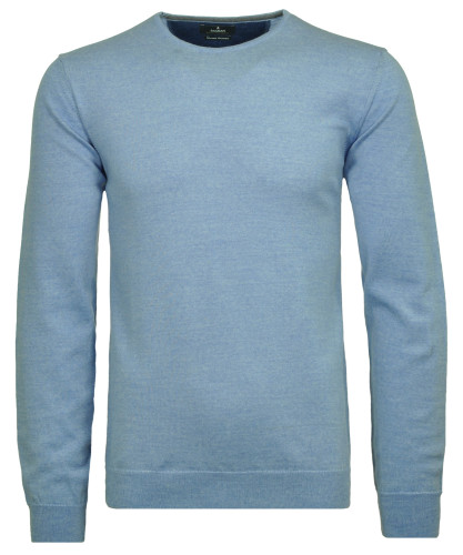 RAGMAN Merino-trui voor heren met V-hals, S