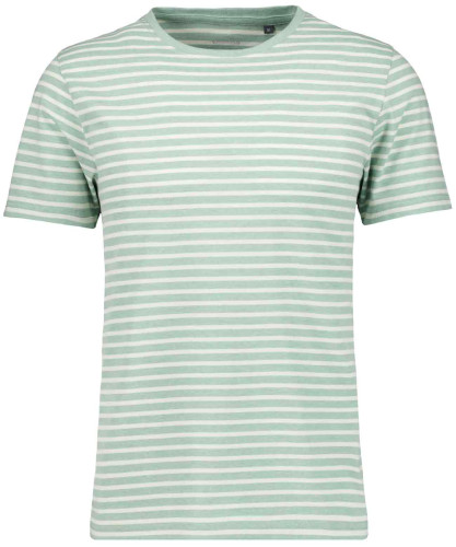 T-Shirt gestreift Grün-388