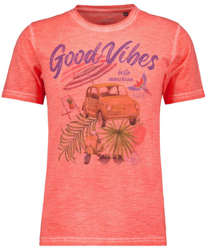 T-Shirt "Beach", Rundhals 