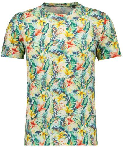 T-Shirt mit Tropical-Print 