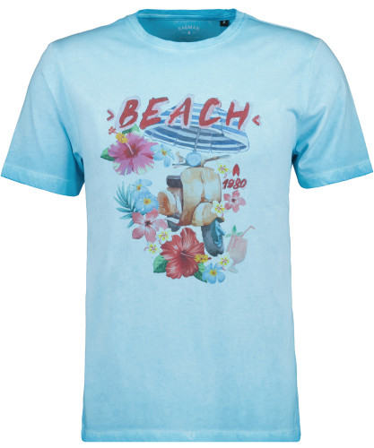 T-Shirt mit Sommerprint 