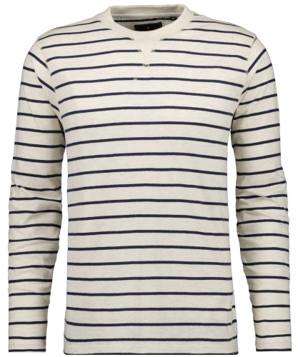 Shirt with stripes, long sleeve 