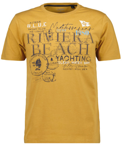 Jersey T-Shirt mit Frontprint 