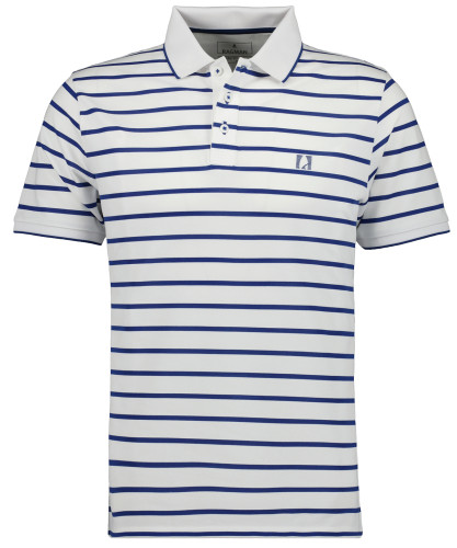 Poloshirt with stripes, modern fit 