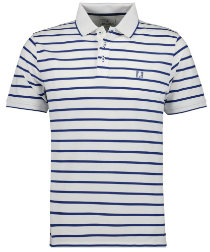 Poloshirt with stripes, modern fit 