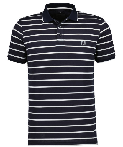 Poloshirt with stripes, modern fit 